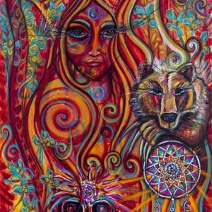 “Kasha” Tlingit Earth Goddess and Goddess of Bears